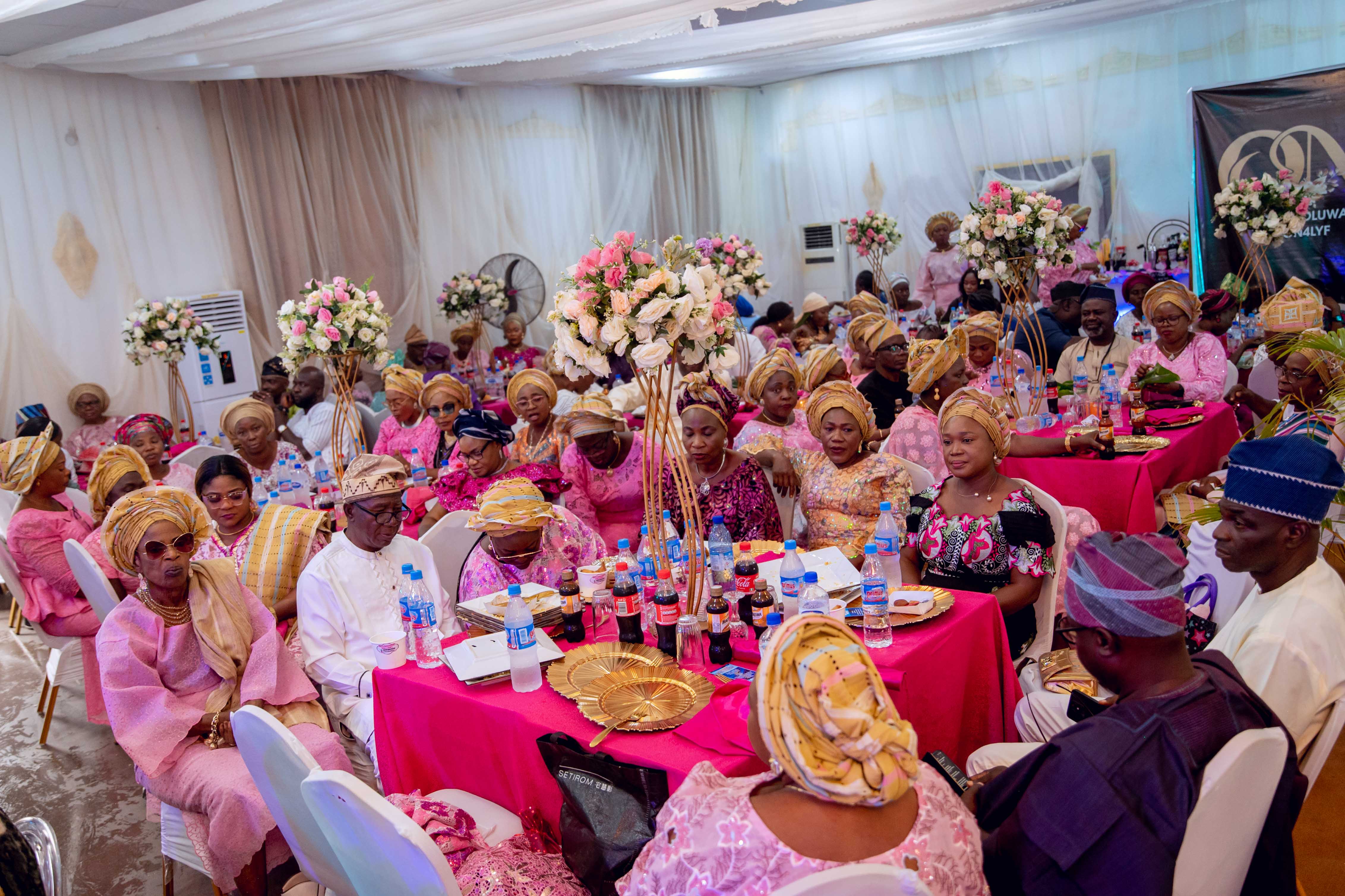 Reception decor